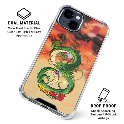 Dragon Ball Z One Wish Shenron iPhone 15 Clear Case